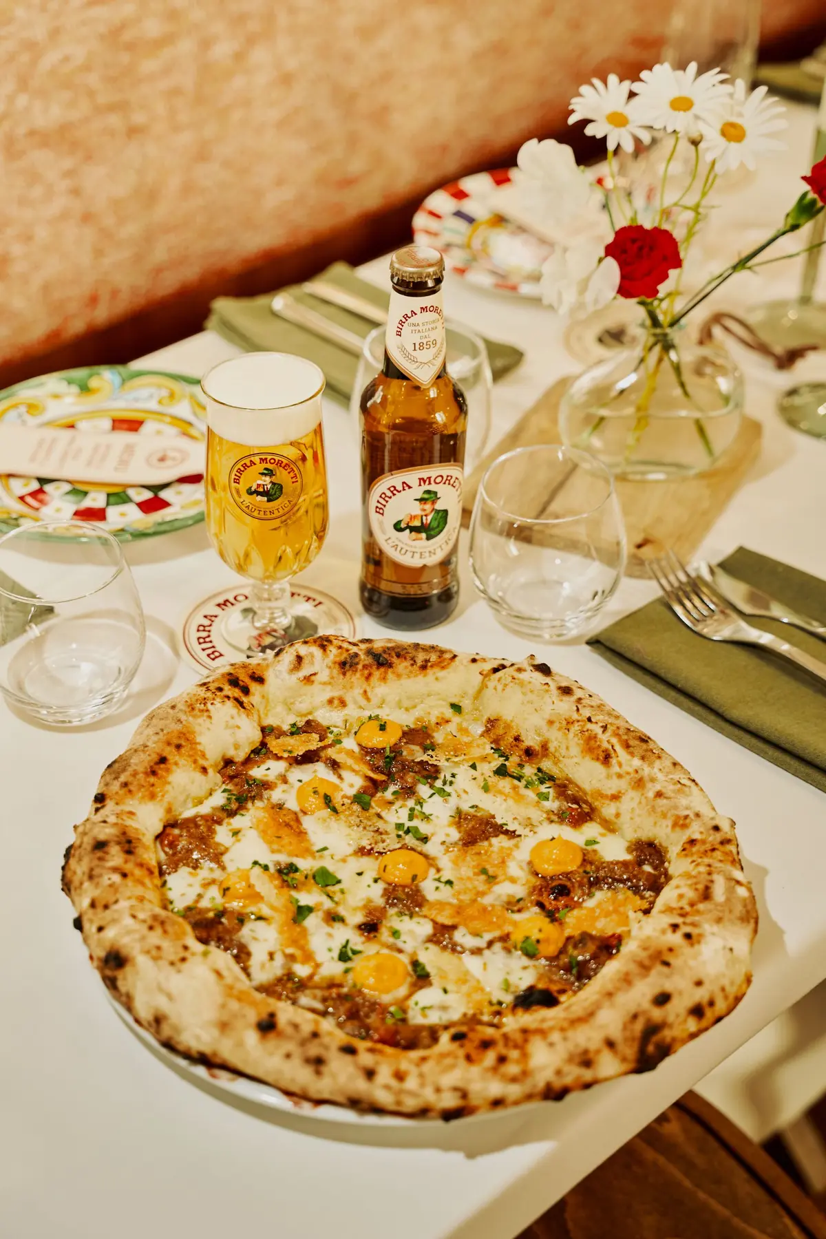 Birra Moretti x Peppe - La nouvelle recette de pizza à découvrir !