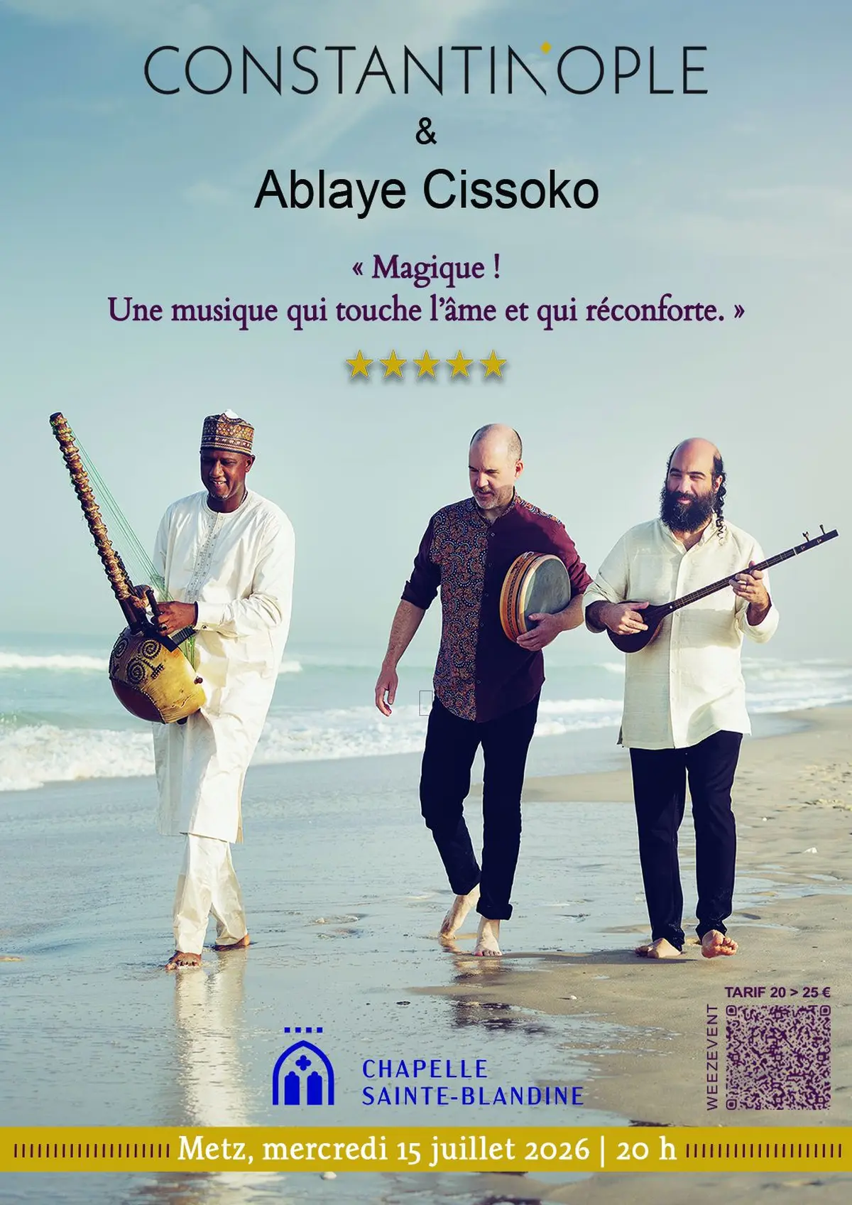 Estuaire / Constantinople - Kiya Tabassian, Ablaye Cissoko, Patrick Graham