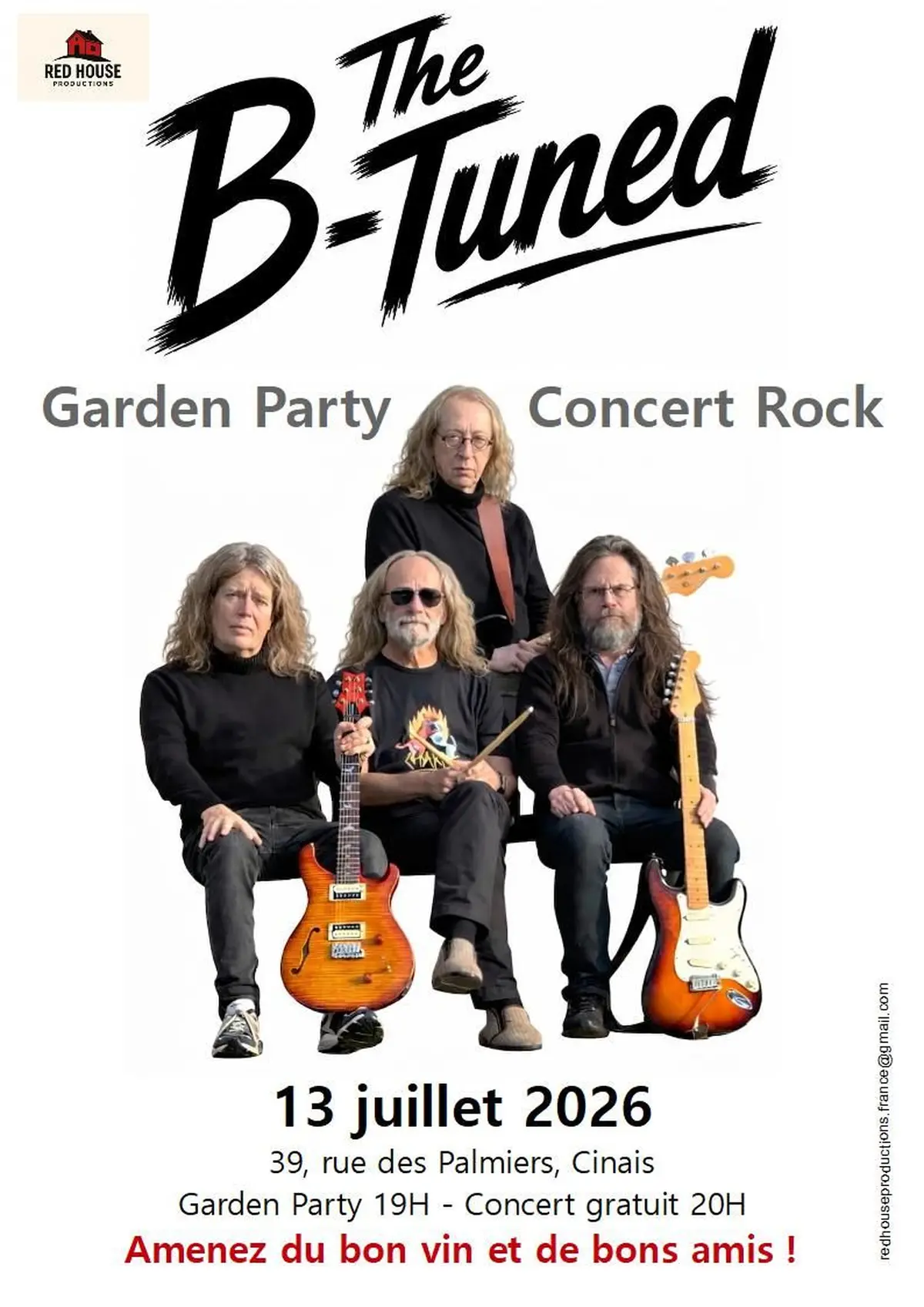 Concert Rock et garden party