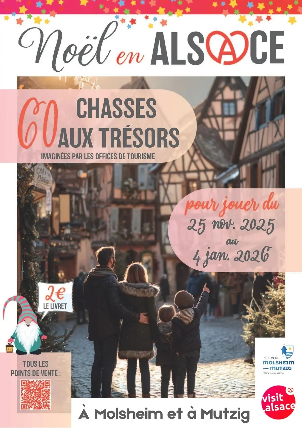 Chasse aux trésors de Noël : L'aventure monastique de Molsheim