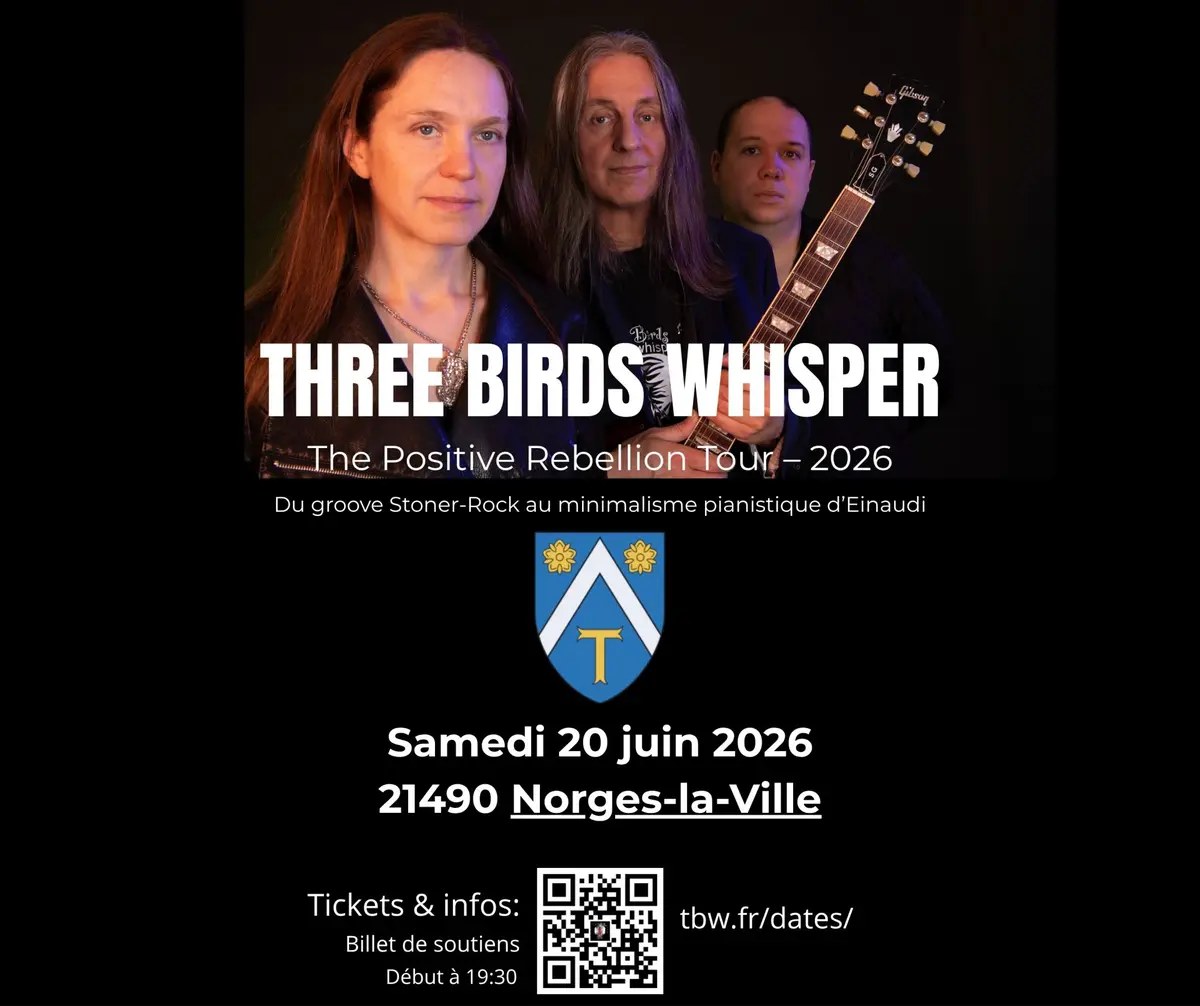 Fête de la Musique à Norges-la-Ville avec Three Birds Whisper ! 