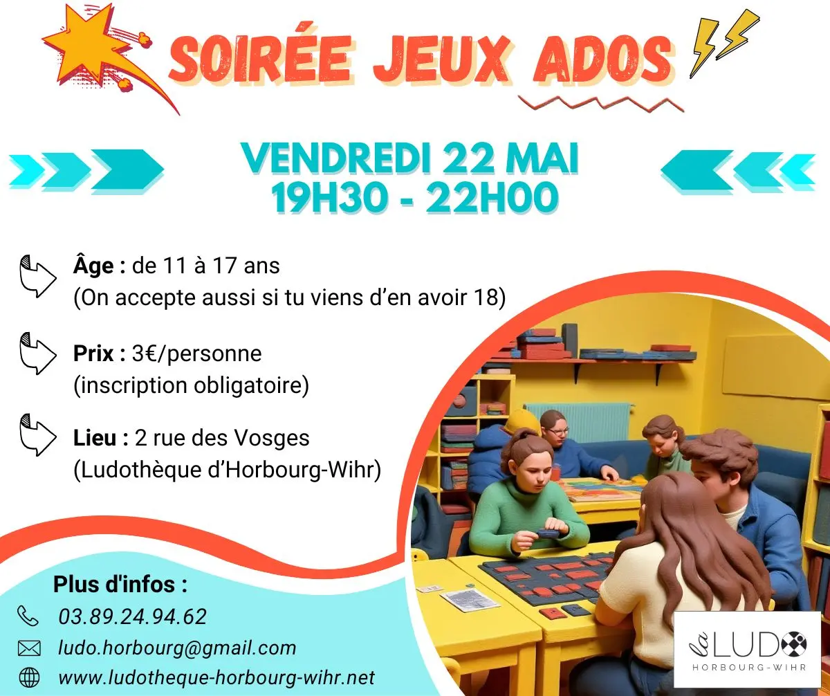 Soirée jeux ados