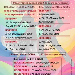 Cours Toutes Danses/Danses de Bal  - niveau DEBUTANT 