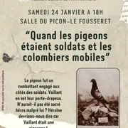 Quand les pigeons étaient soldats et les colombiers mobiles