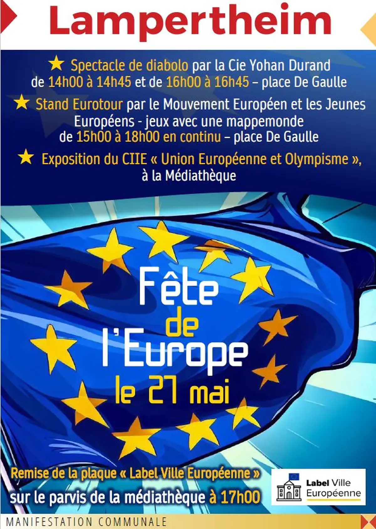 Fête de l'Europe à Lampertheim