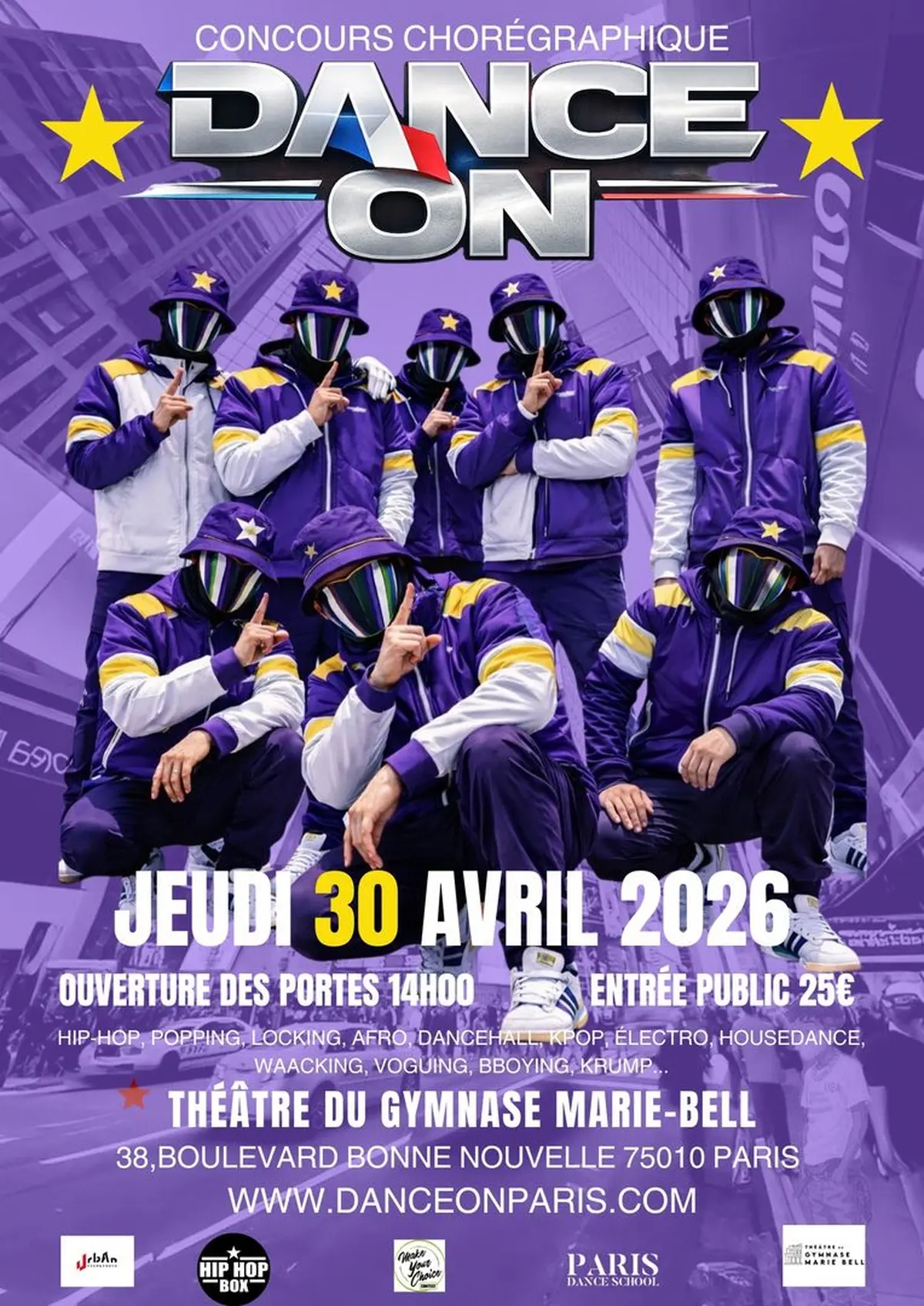 Dance On 2026 - Concours chorégraphique