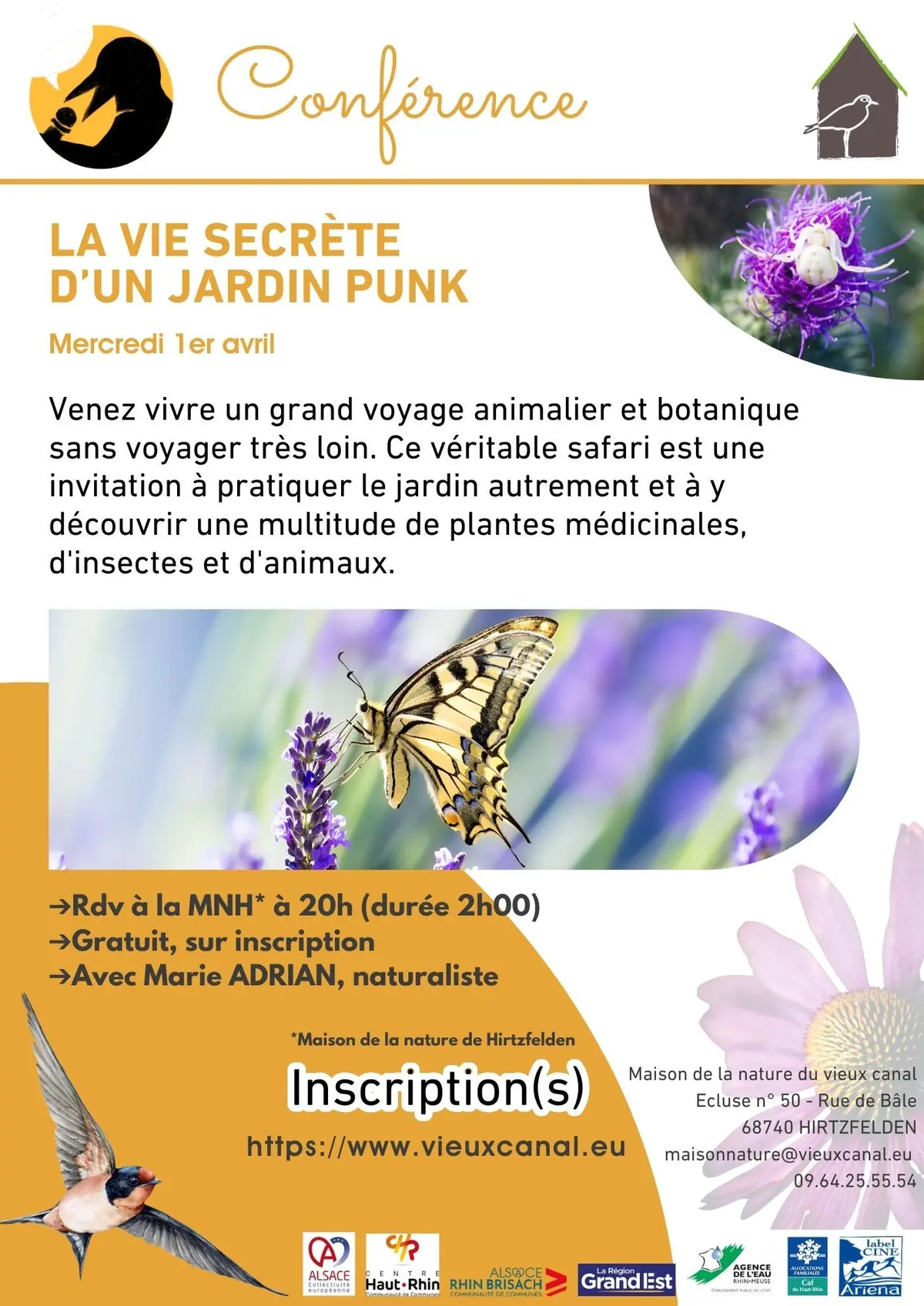Conférence : La vie secrète d'un jardin punk