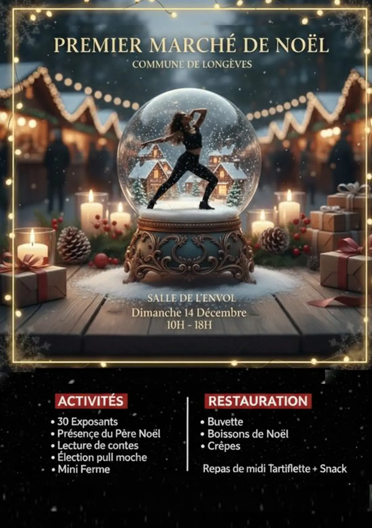 1er Marché de Noël