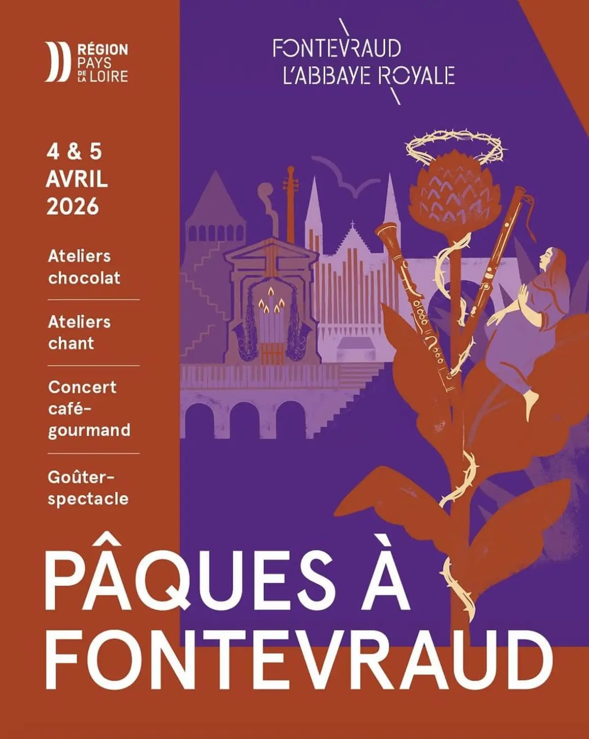 P&acirc;ques &agrave; Fontevraud