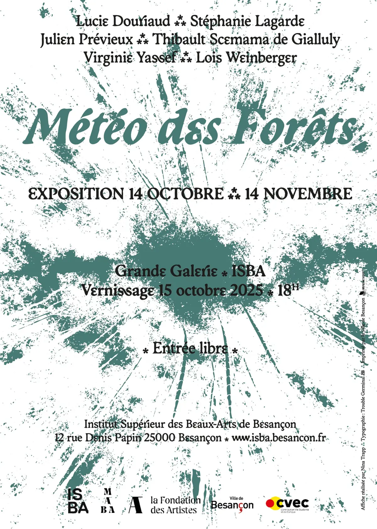 Exposition Météo des Forêts