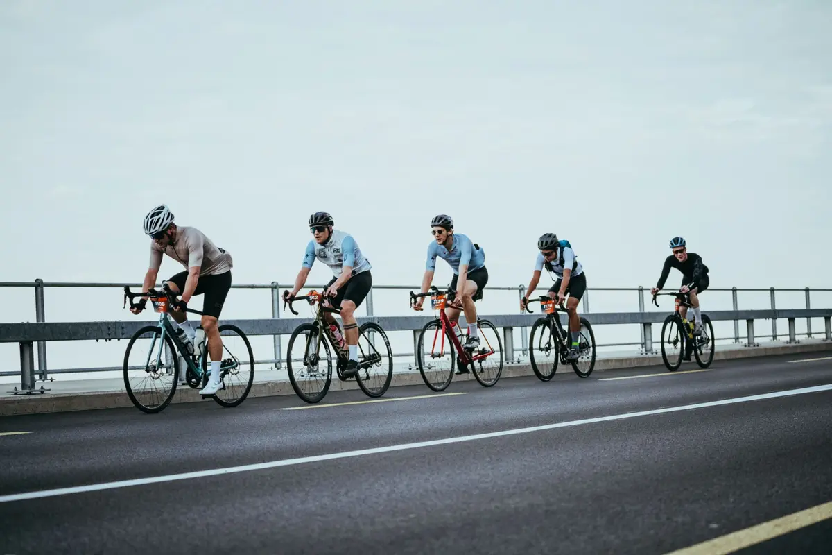 Cylotour du Léman : les coureurs sur le parcours