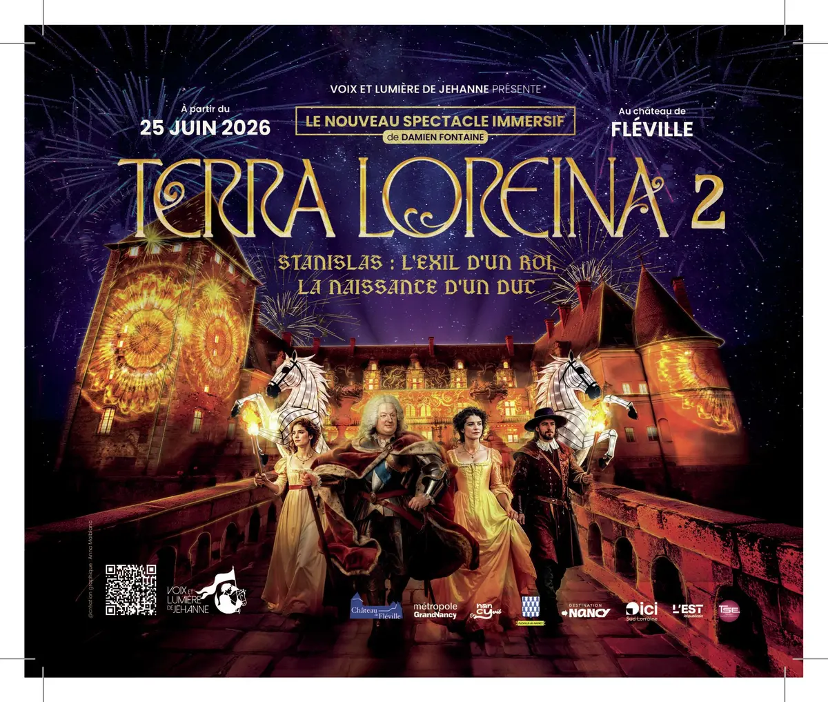 Terra Loreina 2 - spectacle son & lumi&egrave;re immersif