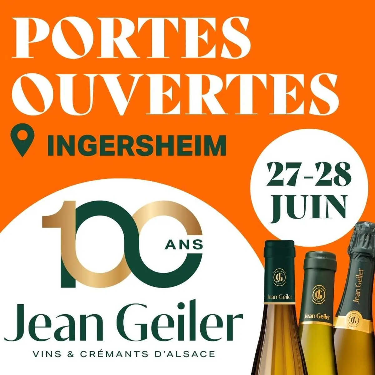 Portes Ouvertes de la Cave Jean Geiler - &Eacute;dition des 100 ans !