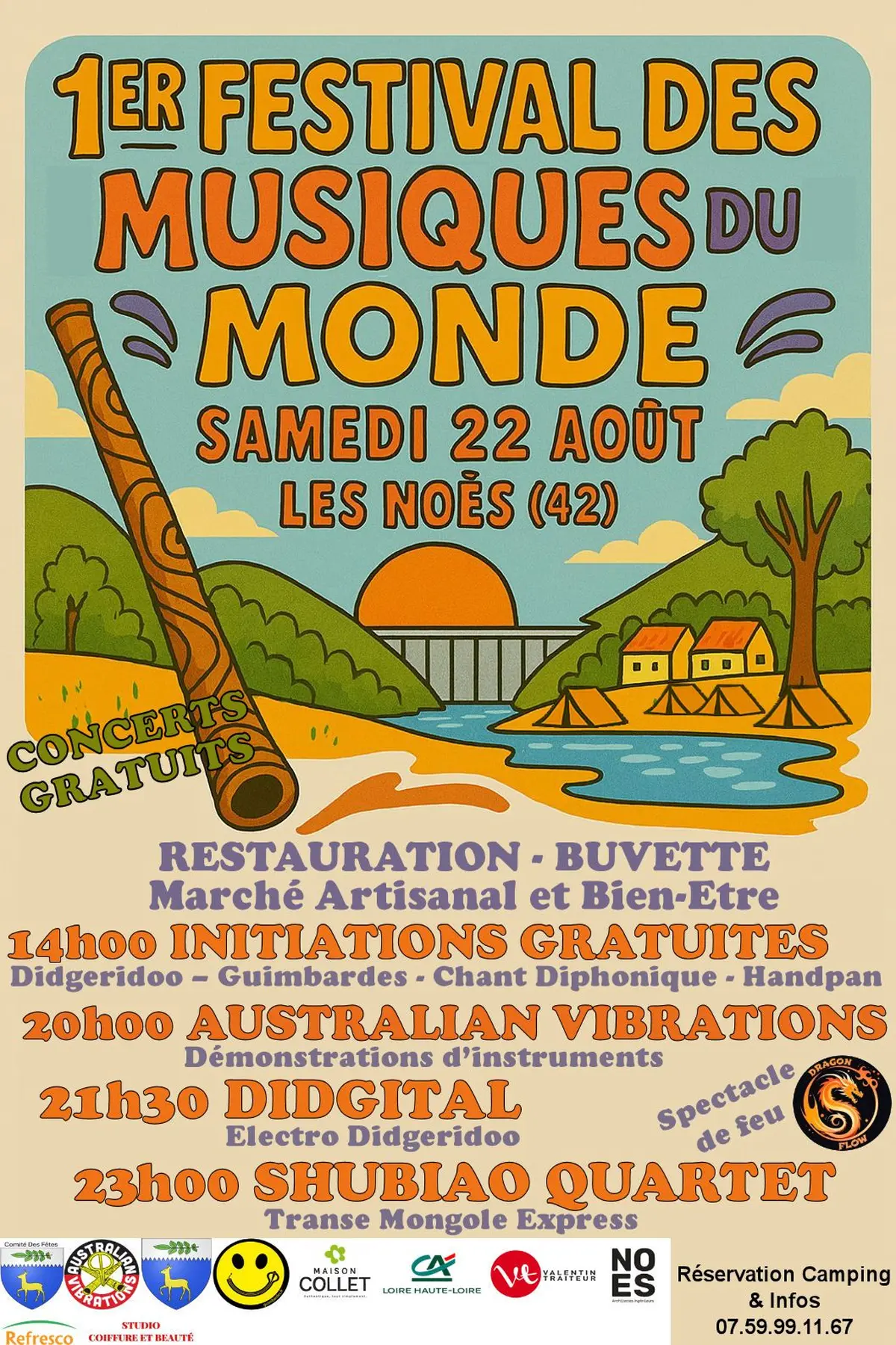 1er Festival des Musique du Monde des Noës