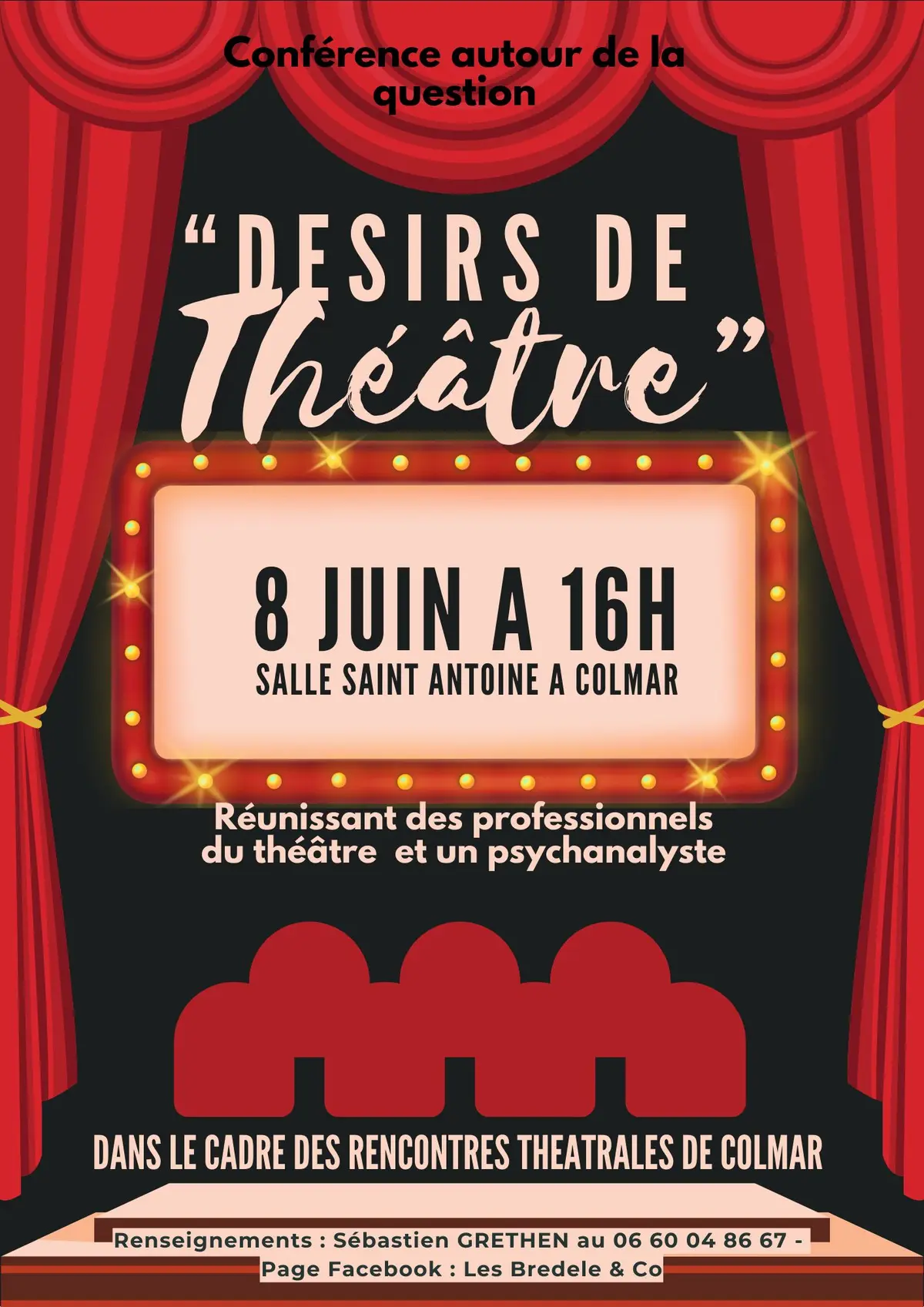 Conférence Désirs de théâtre ?