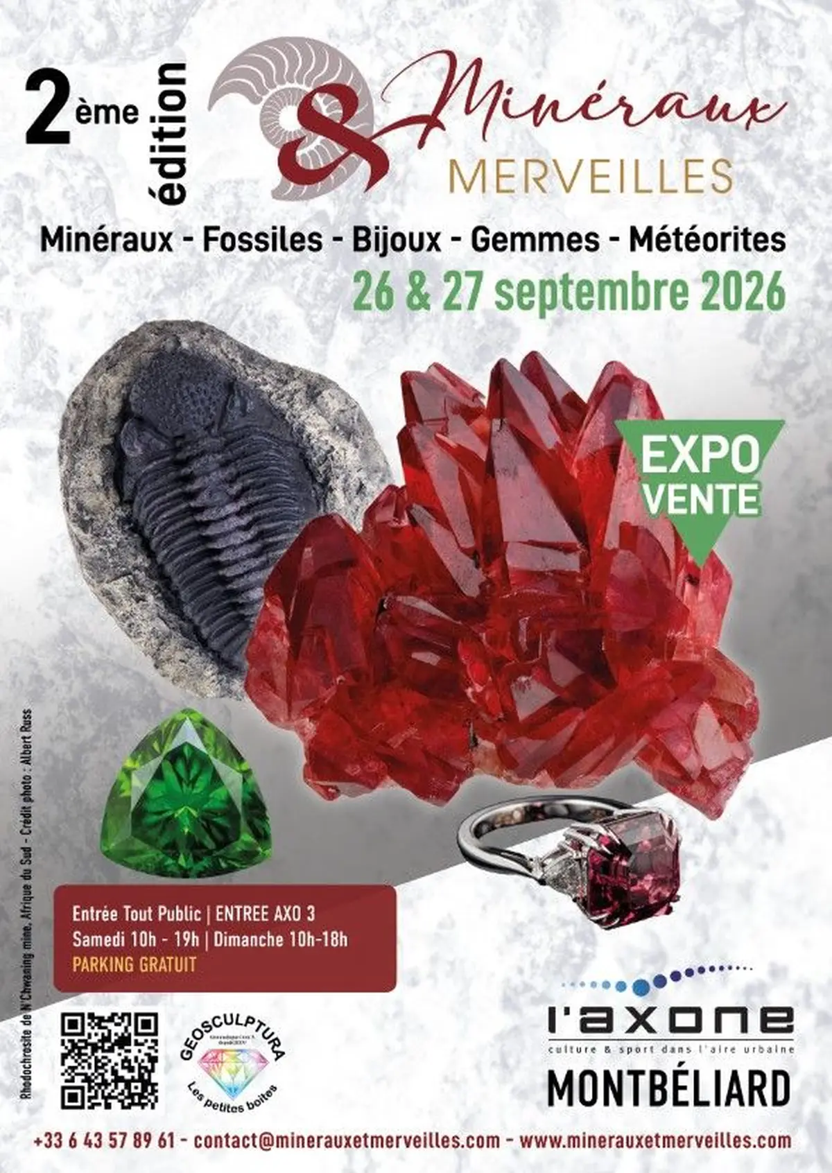Salon Min&eacute;raux & Merveilles - 2&egrave;me &eacute;dition - Montb&eacute;liard