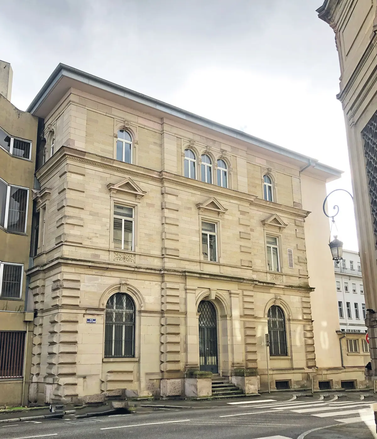 La façade nord au style néo-renaissance