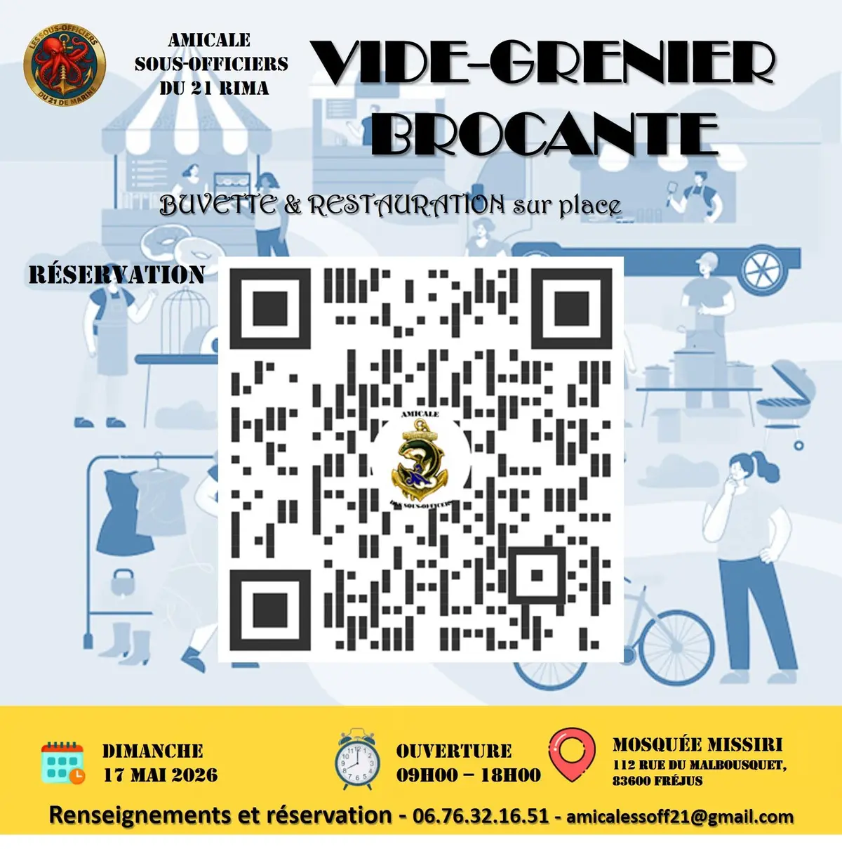 Vide grenier des sous-officiers du 21 RIMa