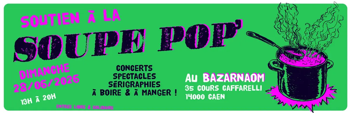 Journ&eacute;e de soutien &agrave; la soupe pop'