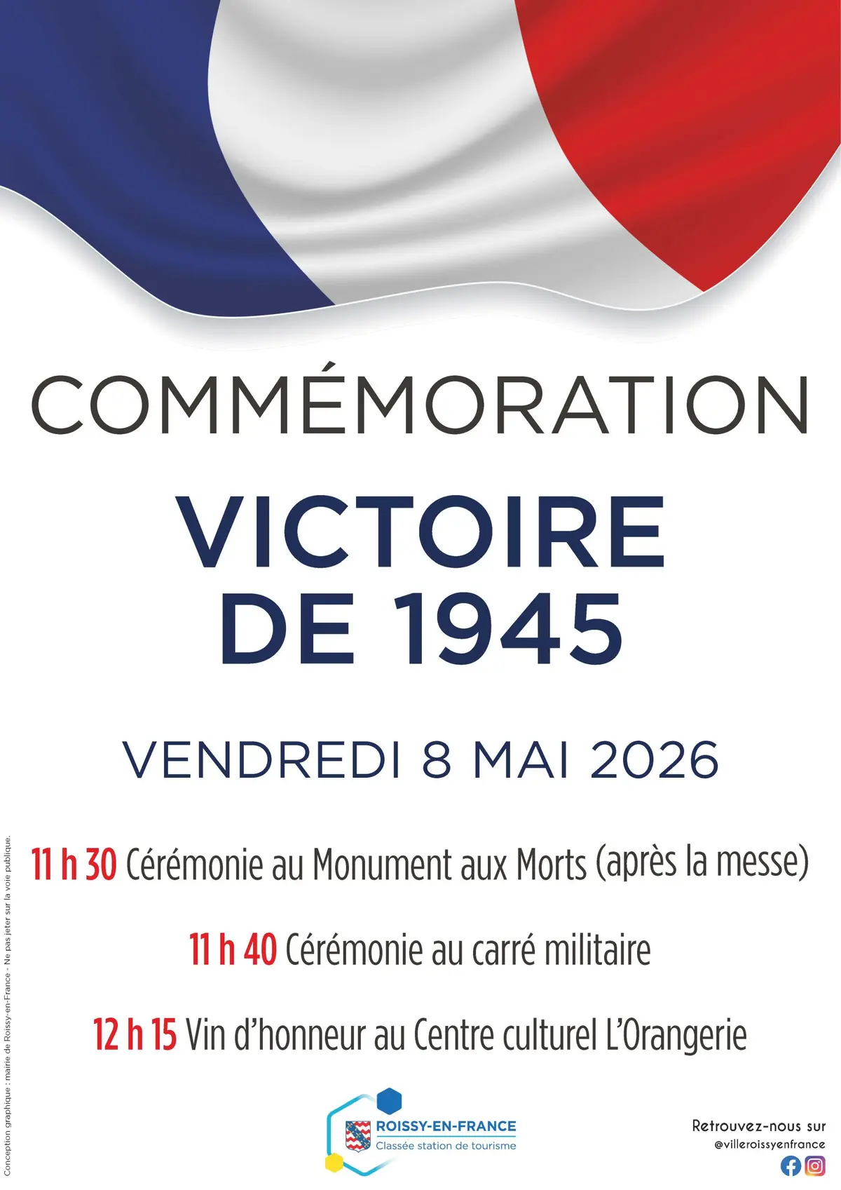 Comm&eacute;moration de la Victoire de 1945