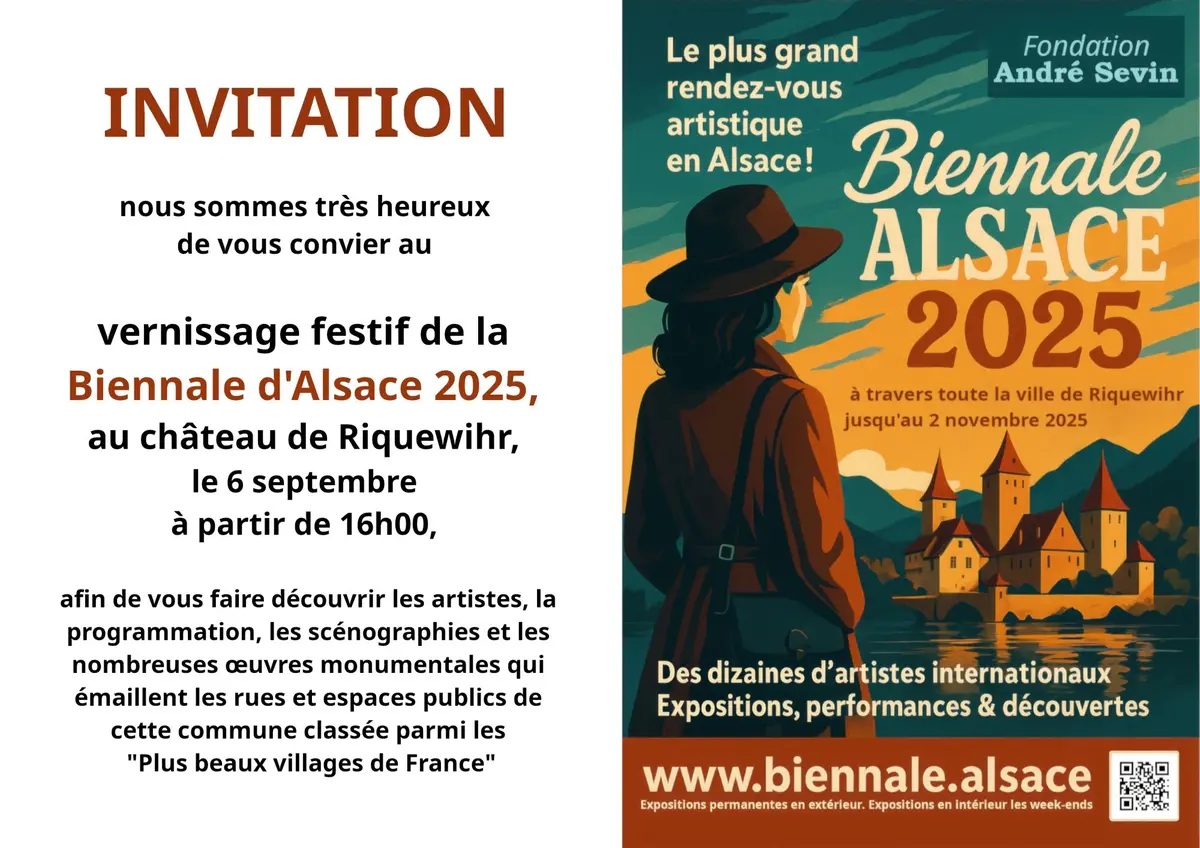 Biennale d'Alsace 2025 à Riquewihr