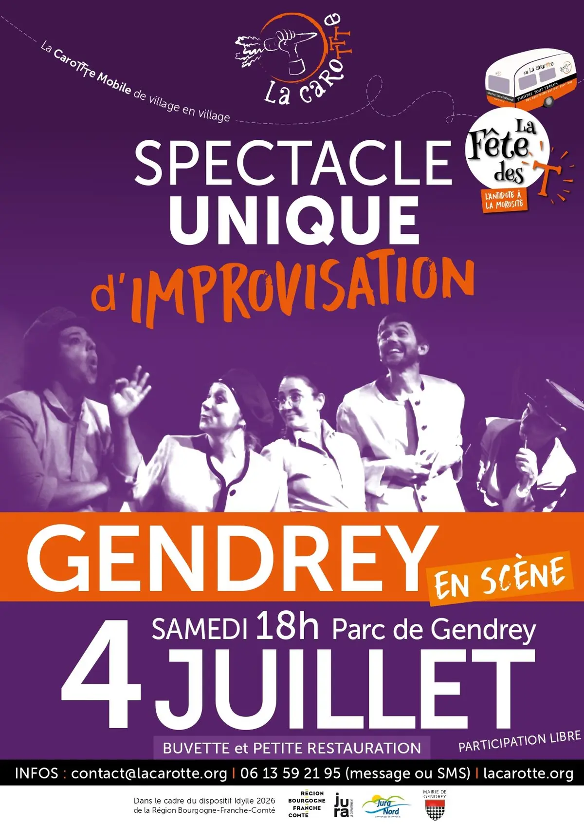 Gendrey en Sc&egrave;ne !