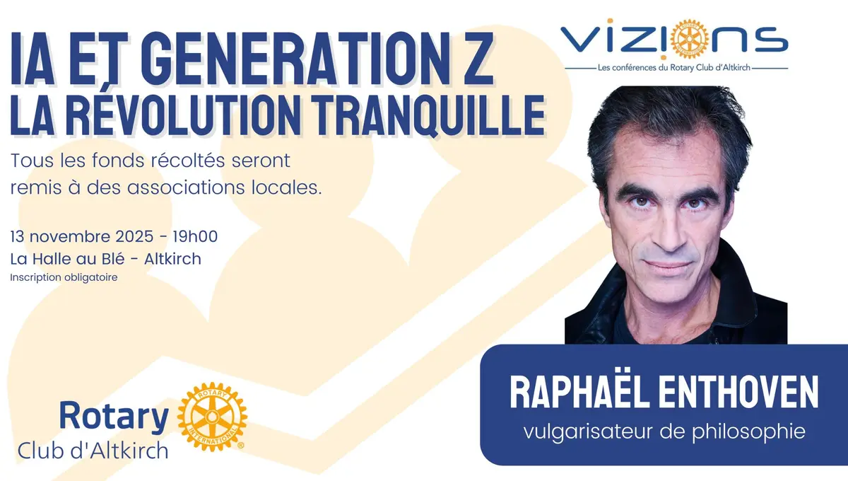 CONFERENCE VIZIONS 2025 – IA & Génération Z  par Raphaël ENTHOVEN