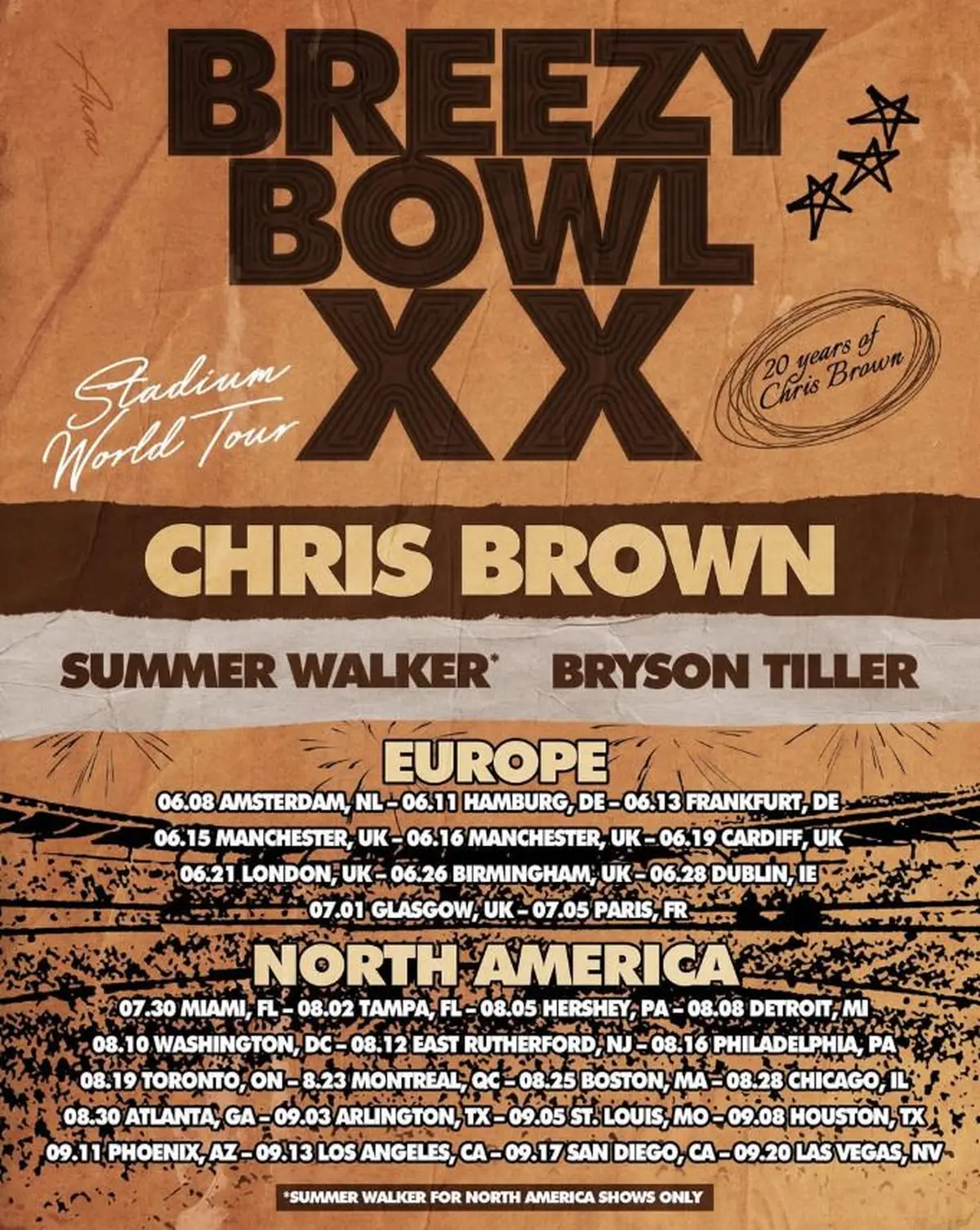 Chris Brown de retour avec le Breezy Bowl XX