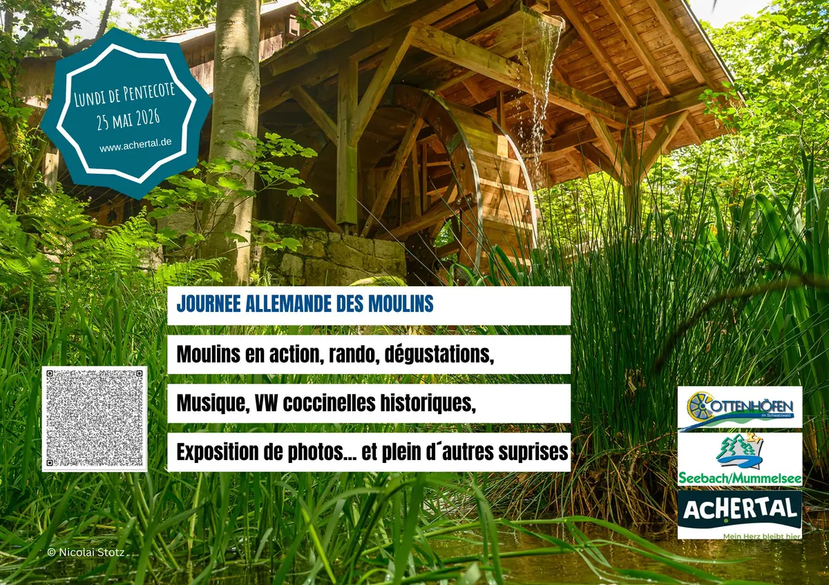 Journée Allemande des Moulins dans la vallée de l’Acher (Achertal)