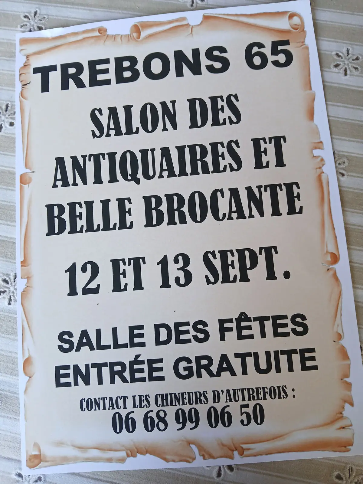 Brocante  et belle brocante 