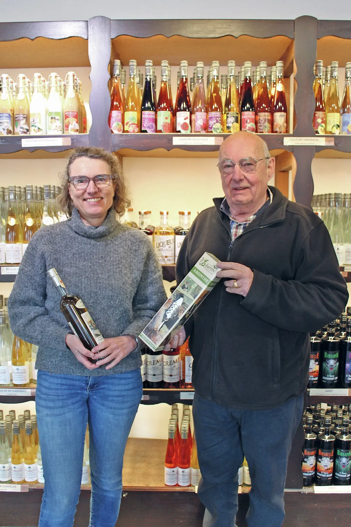 Marie-Béatrice et son papa, René de Miscault