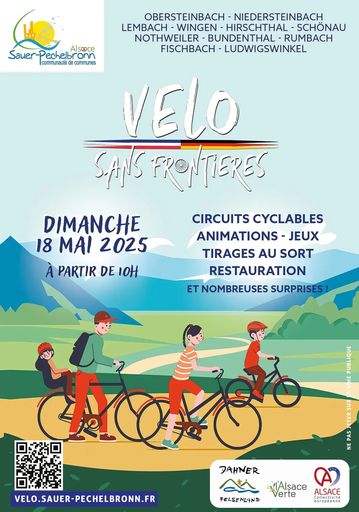 L'affiche de la Fête du Vélo