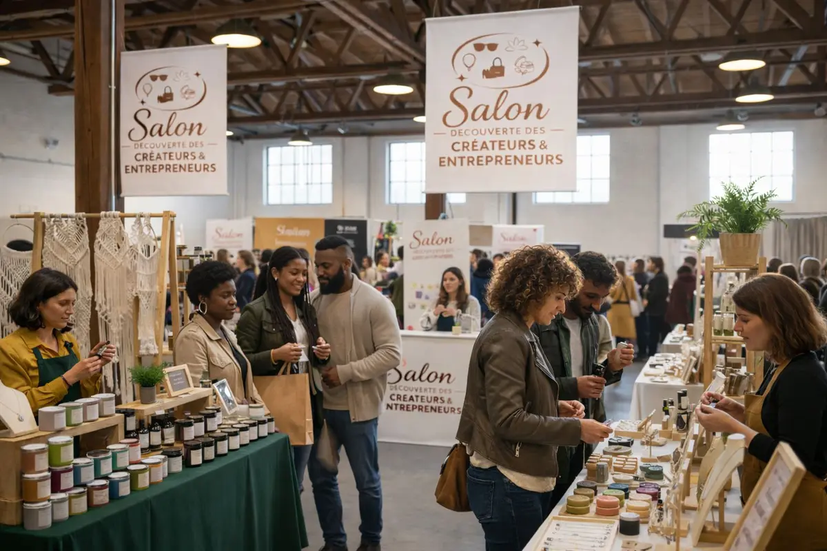 Salon d&eacute;couverte des cr&eacute;ateurs & entrepreneurs