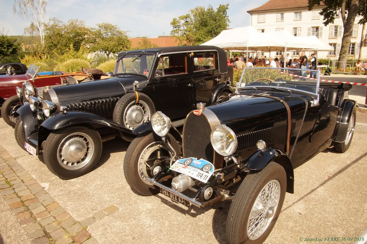 Festival Bugatti à Molsheim : rassemblement automobile
