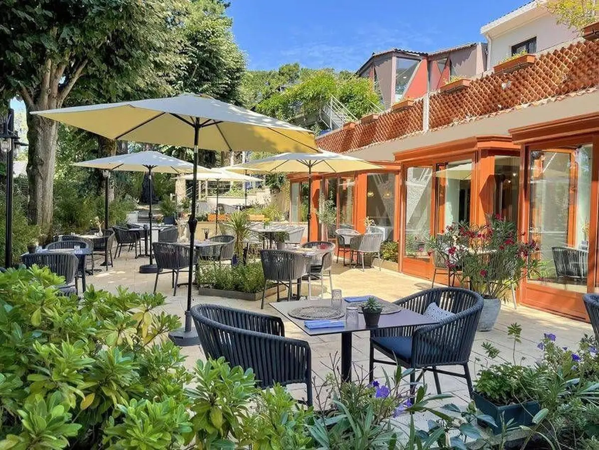 Restaurant Le Jardin : une table au vert à Orvault