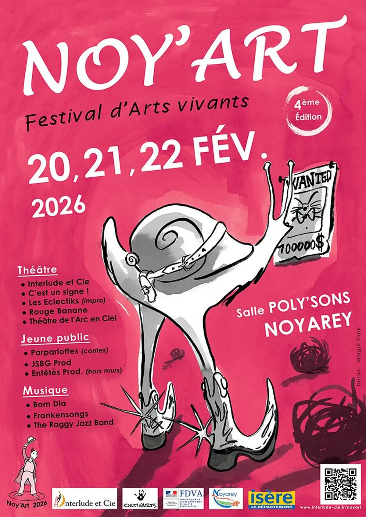 Noy&rsquo;Art Festival 2026 Festival d&rsquo;Arts Vivants de Noyarey 4&egrave;me &eacute;dition