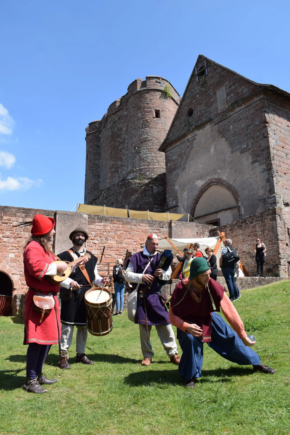 Les M&eacute;di&eacute;vales au ch&acirc;teau de Lichtenberg : 10 jours d'animations immersives