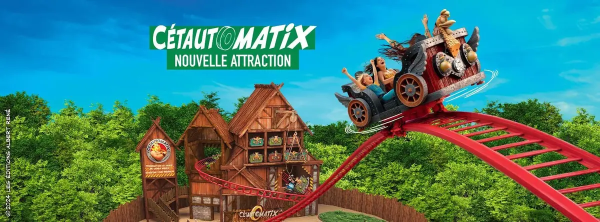 La nouvelle attraction du Parc Astérix pour 2025 : Cétautomatix