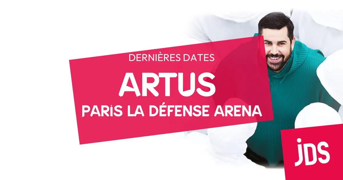 Artus sera le premier humoriste &agrave; Paris La D&eacute;fense Arena