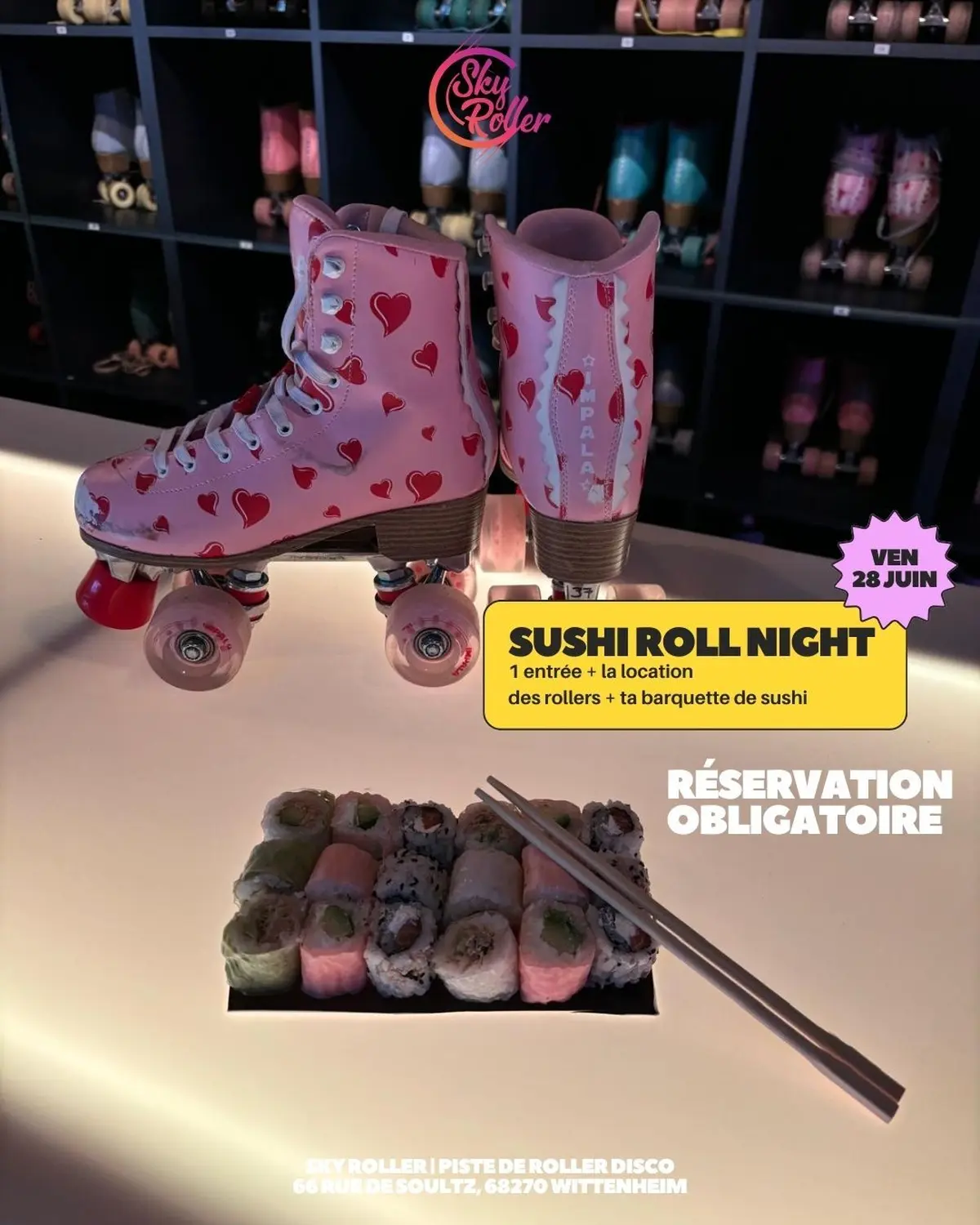 Sushi & Roll night !