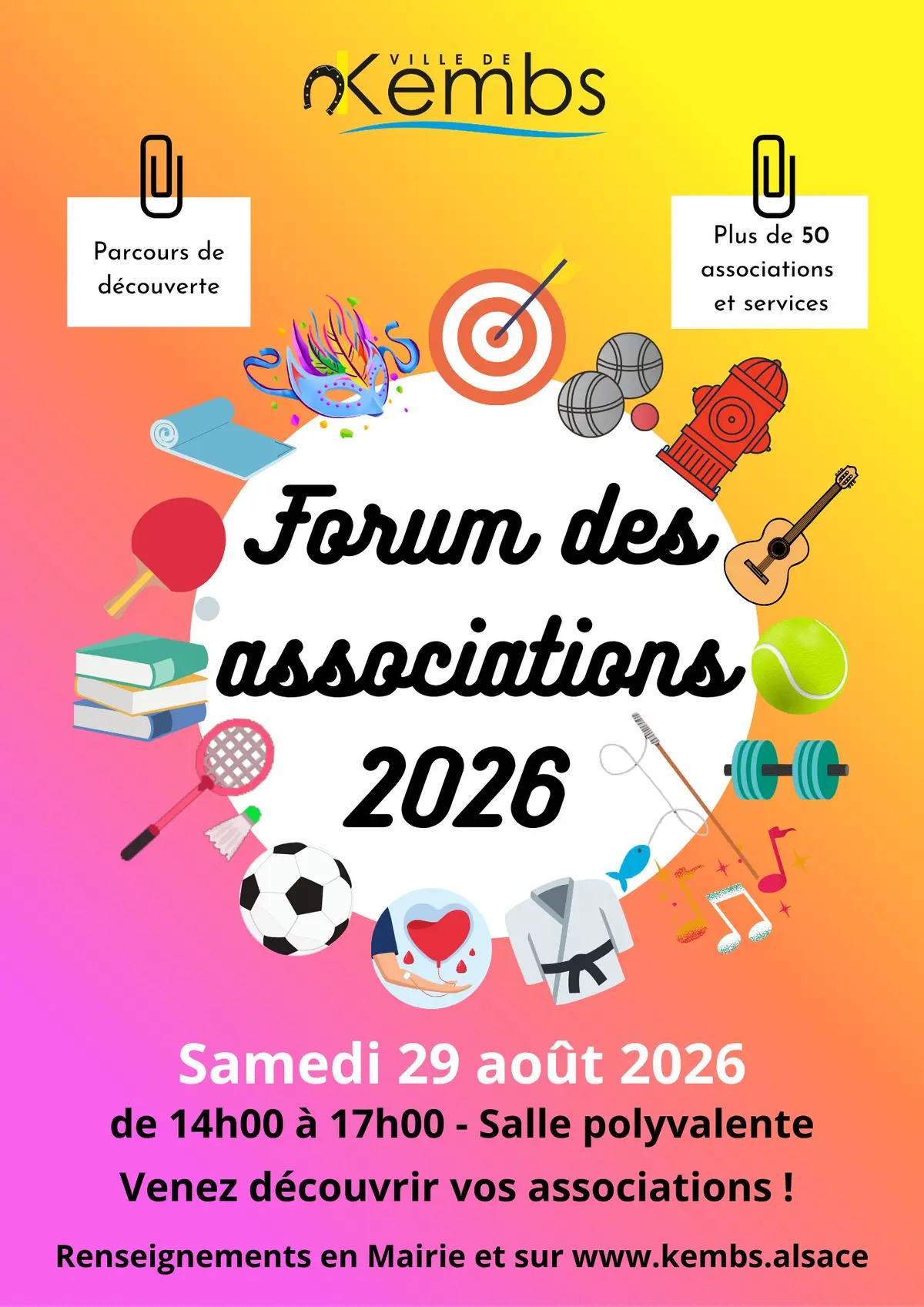Forum des associations de Kembs