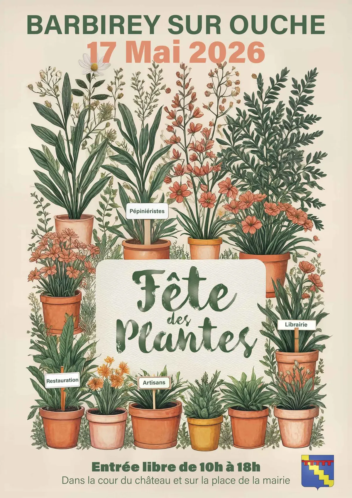 F&ecirc;te des plantes de Barbirey sur Ouche