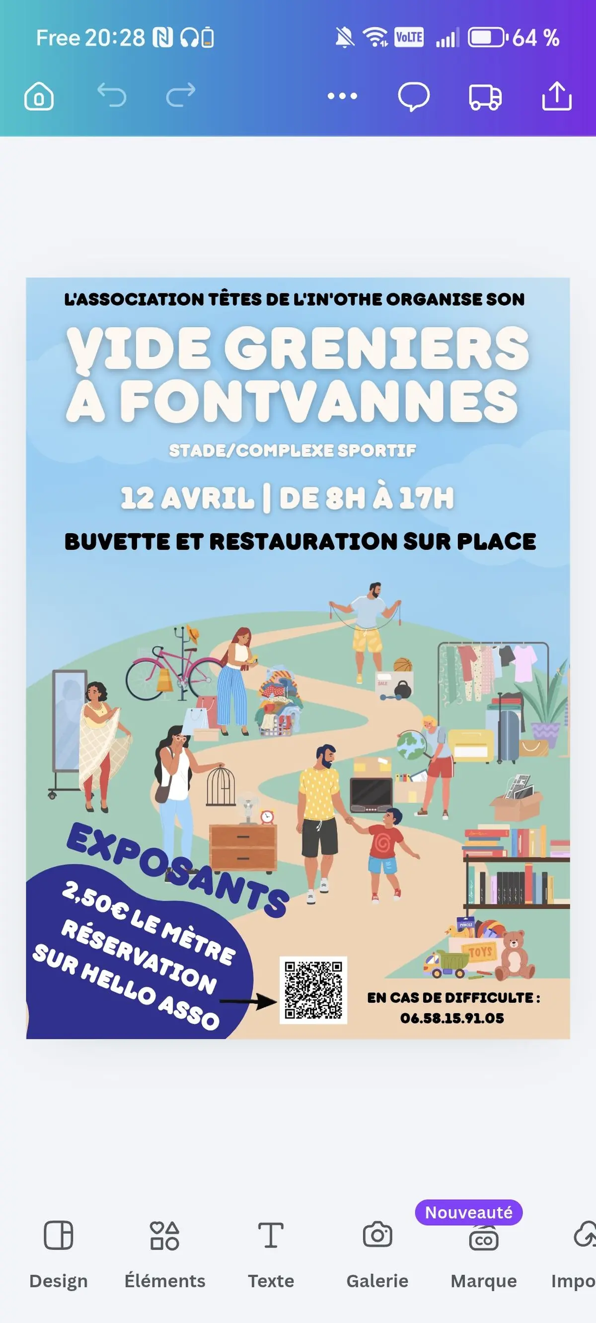 Vide greniers des T&ecirc;tes de Lin'othe 