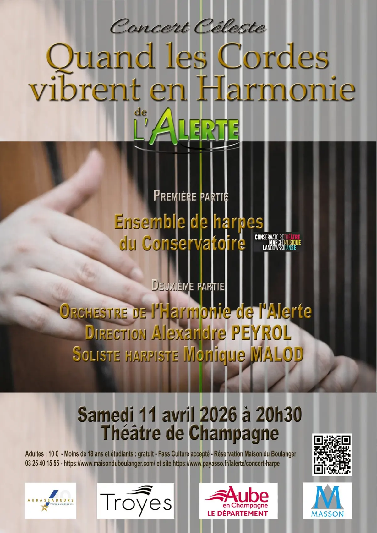 Concert C&eacute;leste : Quand les cordes vibrent en Harmonie