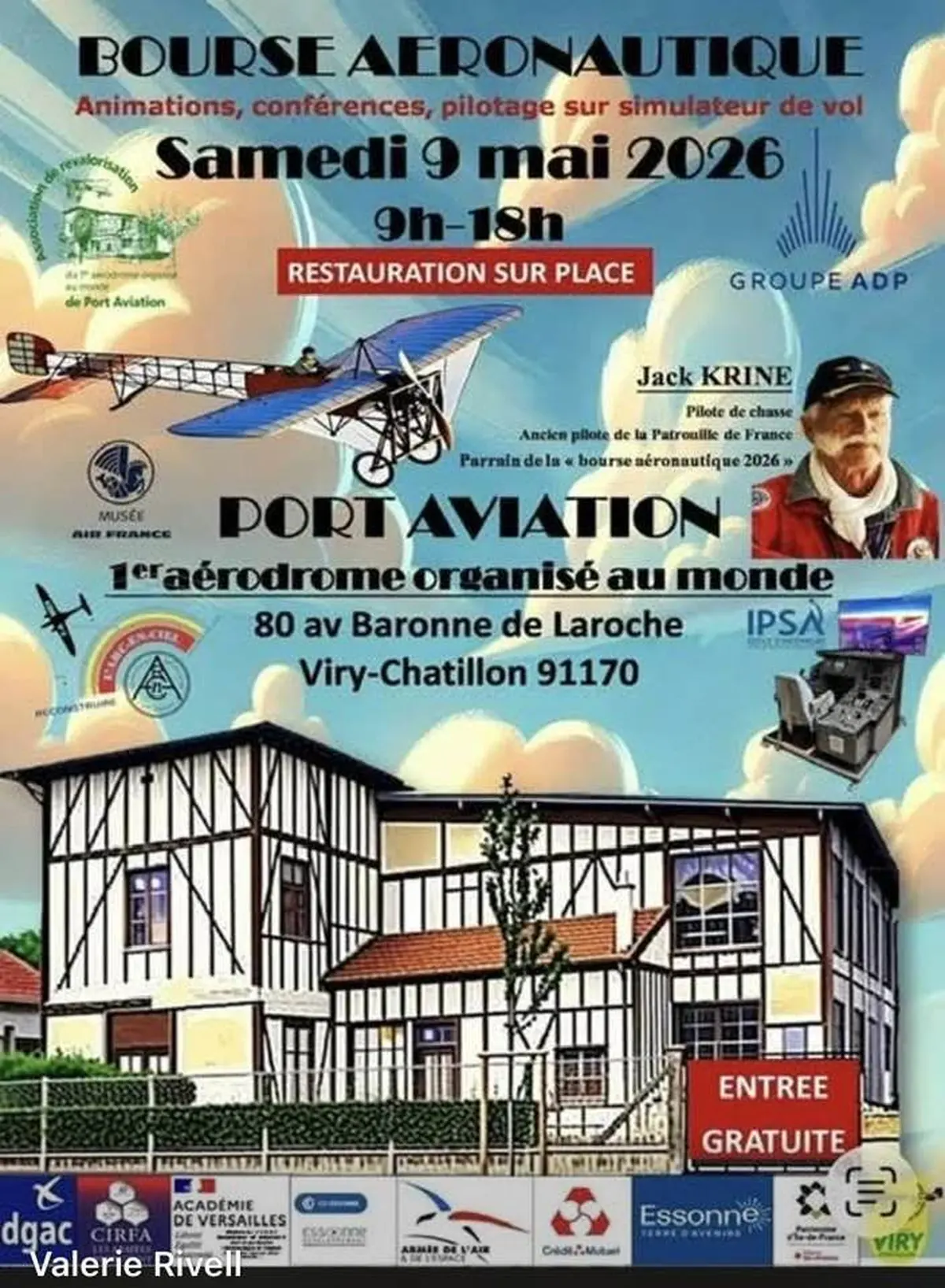 Bourse A&eacute;ronautique de Port Aviation &agrave; Viry-Ch&acirc;tillon