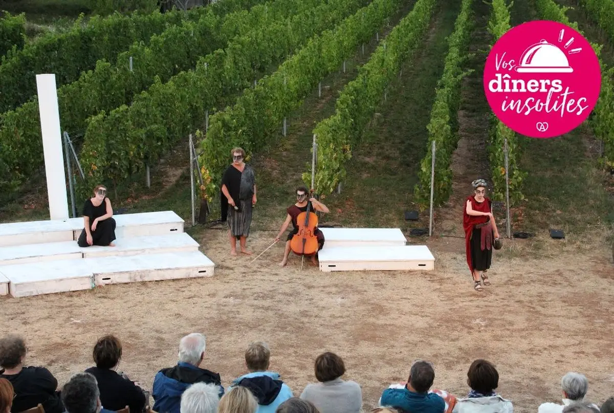 Dîner théâtre insolite « Chimère(s) » au domaine Borès
