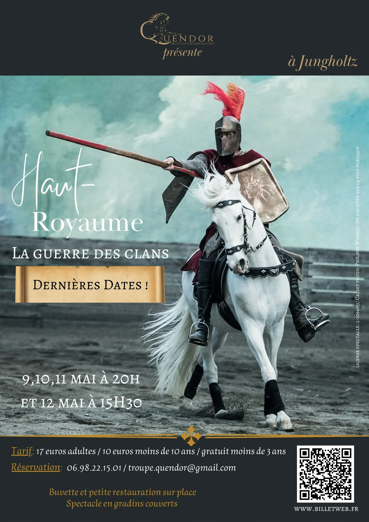 Haut-Royaume : la guerre des clans, conte équestre médiéval