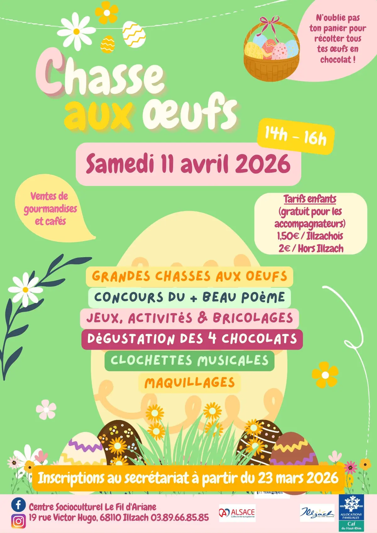 Grande chasse aux &oelig;ufs &agrave; Illzach