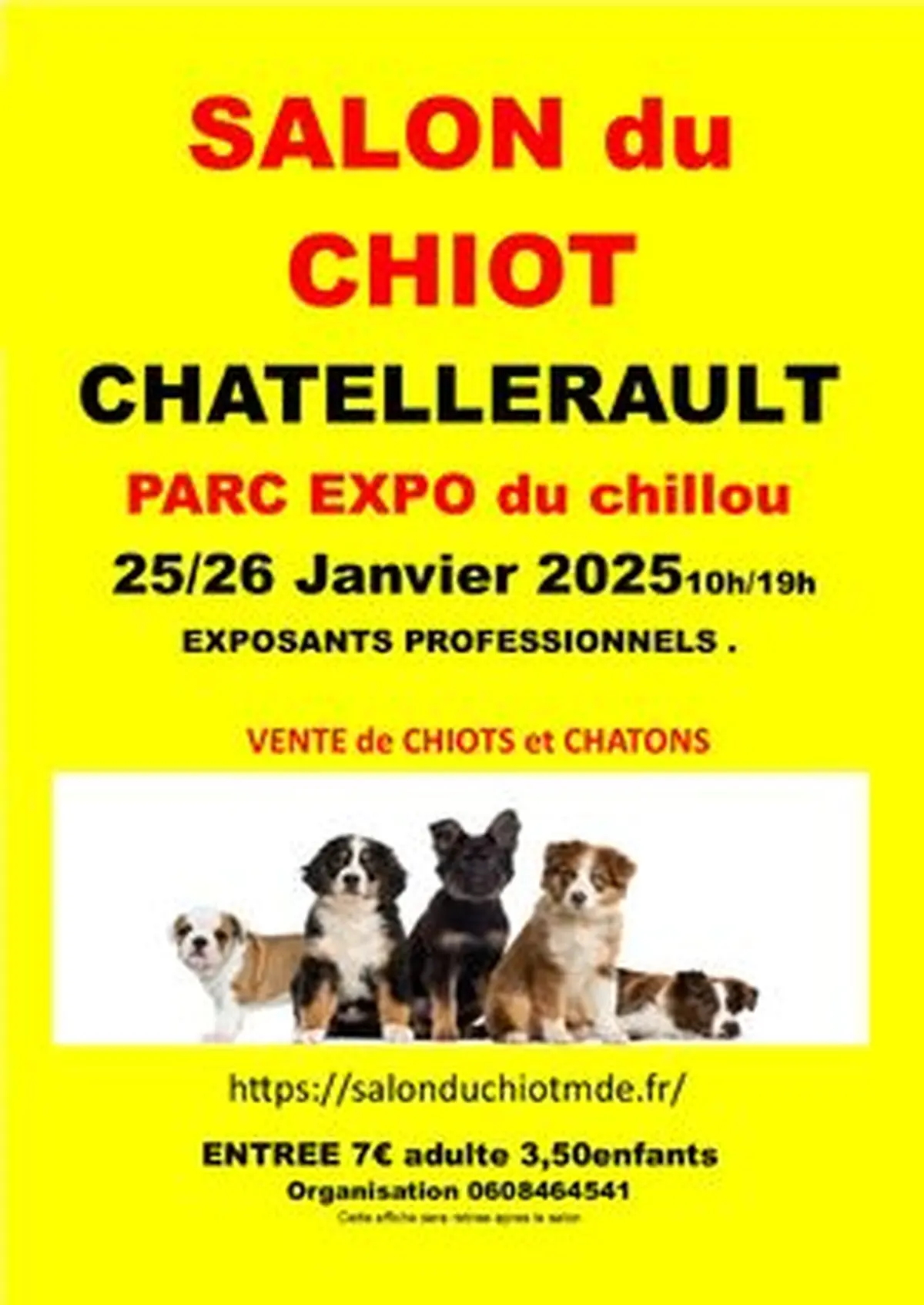 Salon du chiot et du bien être animal