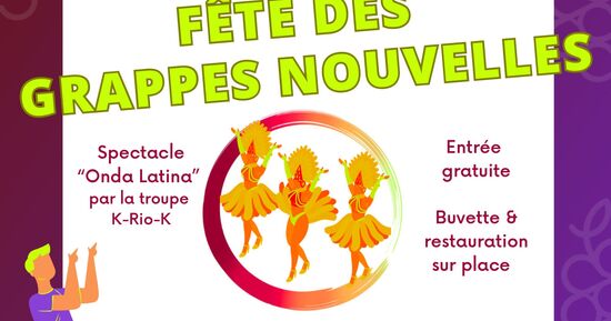 F&ecirc;te des Grappes Nouvelles 